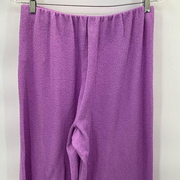 Minkpink Lilac Unity Textured Pants Womens Medium Australia Wide Leg - Picture 5 of 9